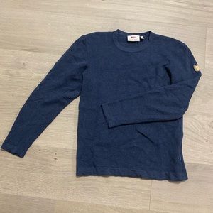 Men’s Fjallraven Merino Wool Crewneck Long-sleeve